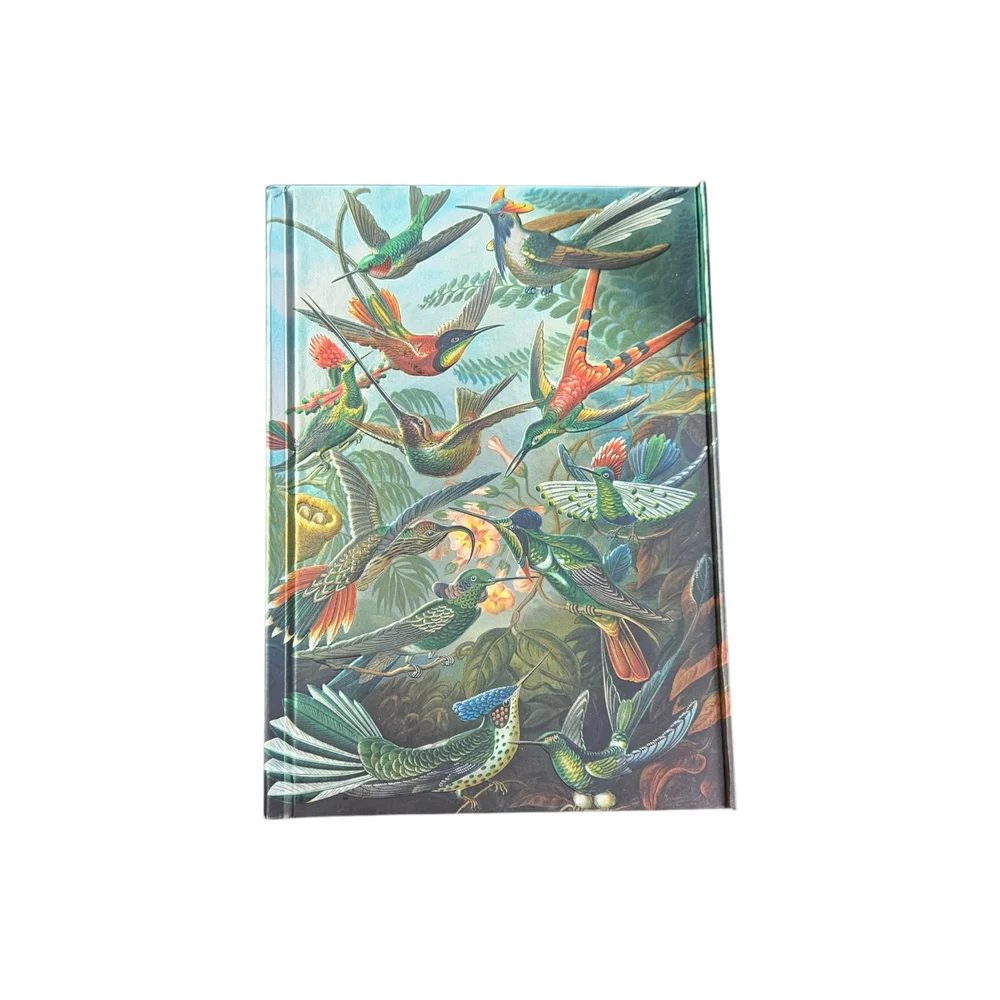 NWT - Ernst Haeckel - Hummingbird Art Hardcover Journal Notebook